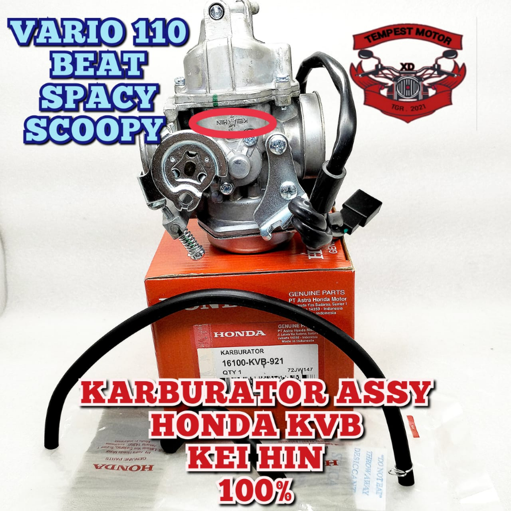 Jual KARBURATOR BEAT KARBU HONDA KVB KALBU VARIO 110 KALBURATOR SPACY CARBURATOR SCOOPY CARBU