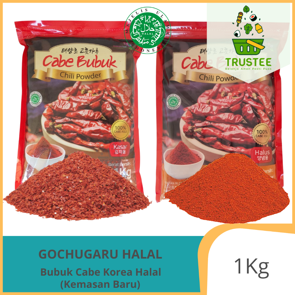 Jual Gochugaru Halal Mui Bubuk Cabe Cabai Red Pepper Powder Korea