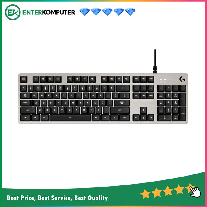 Jual Logitech G413 Silver Mechanical Gaming Keyboard | Shopee Indonesia