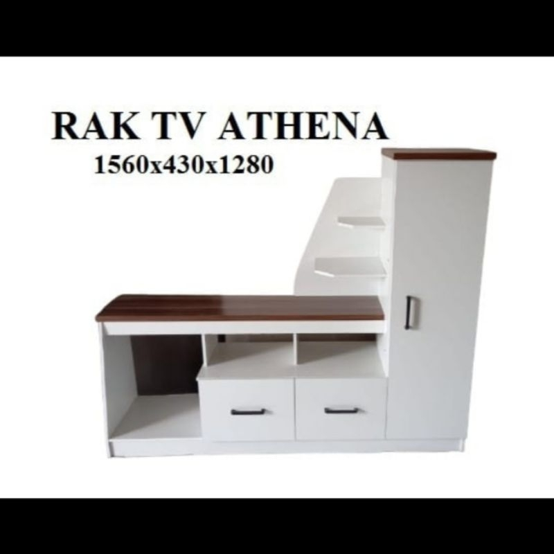 Jual Rak meja TV Rozo WU meja tv minimalis rak tv serbaguna | Shopee ...