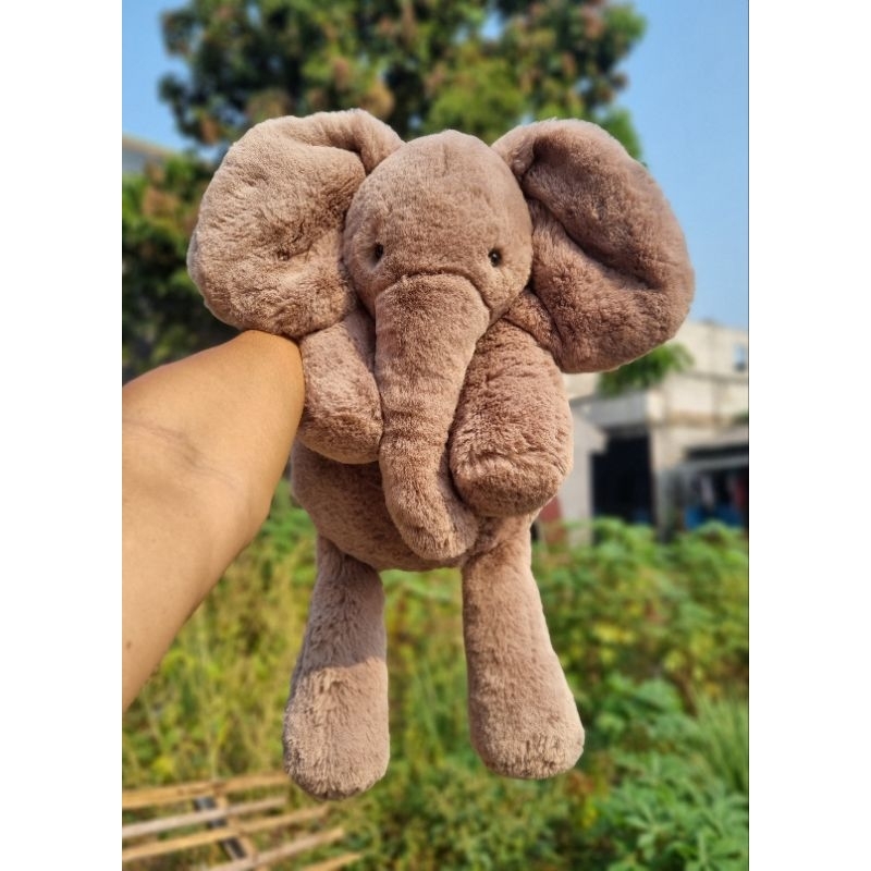 Jual Boneka jellycat smudge Elephant Large Shopee Indonesia