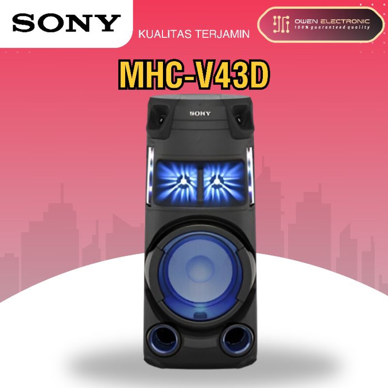 Jual SONY MHC-V43D / MHC V43D/MHCV43/ MHC V43 Speaker HIFI Sony ...