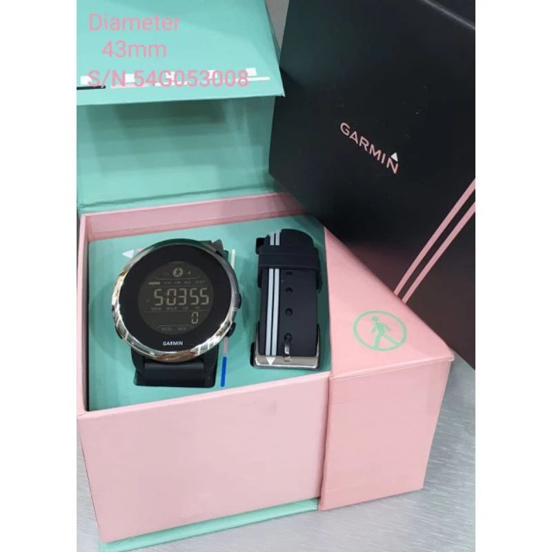 Jual jam tangan Garmin Original full set free ruber starp COD | Shopee ...