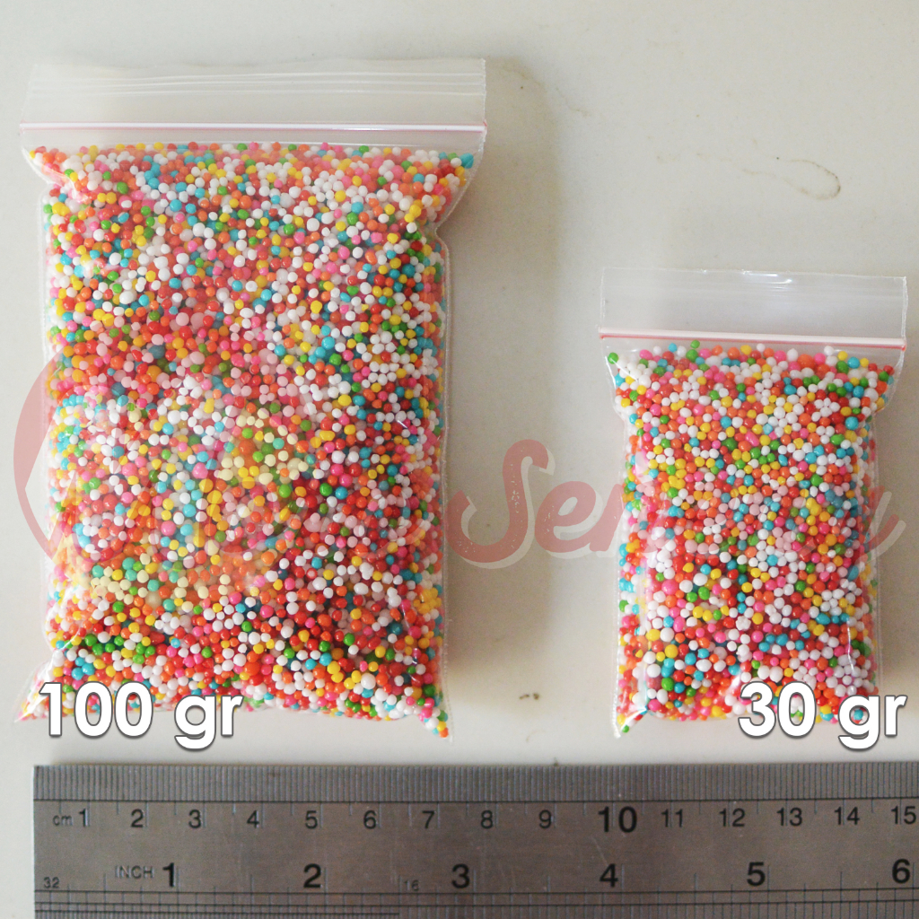 Jual Spikel Elmer Sprinkle Gula Trimit Warna Hiasan Kue | Shopee Indonesia