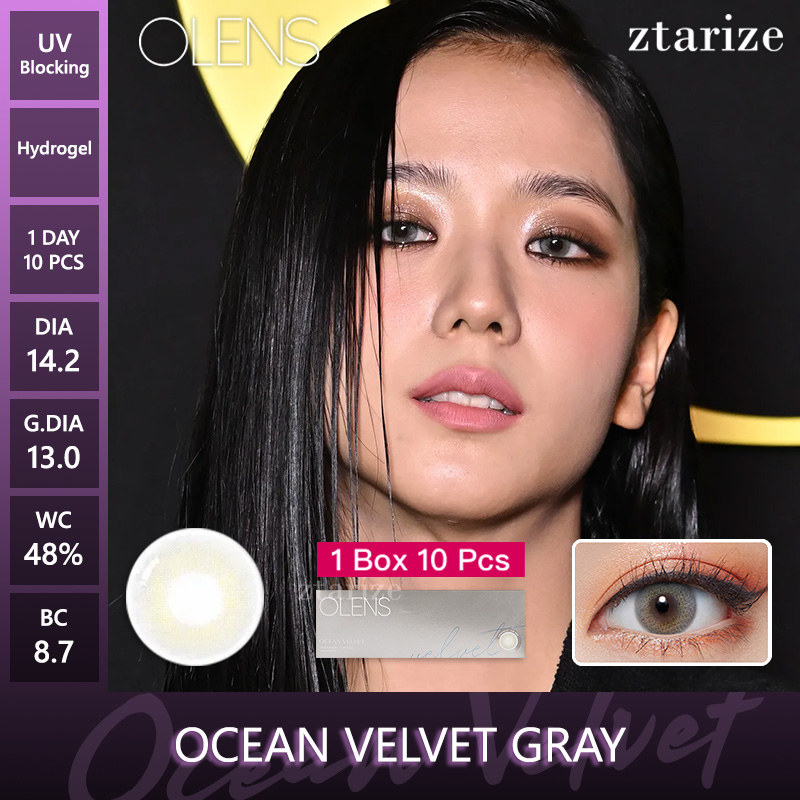 Jual ztarize - Ready Stock - OLENS 🇰🇷 Ocean Velvet Gray 1 Day Daily ...