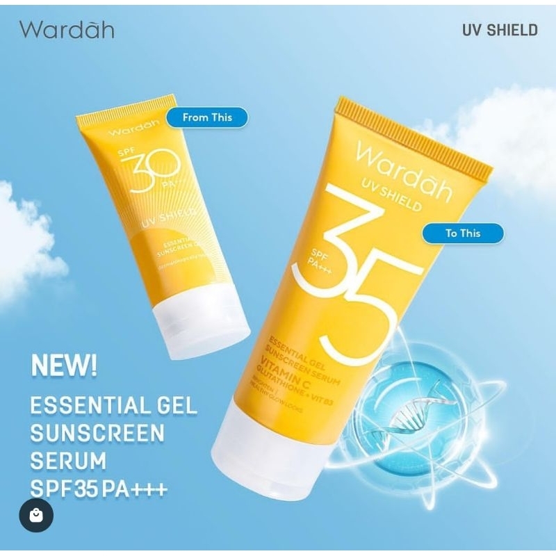 Jual Wardah Uv Shield Essential Sunscreen Gel Spf Shopee Indonesia