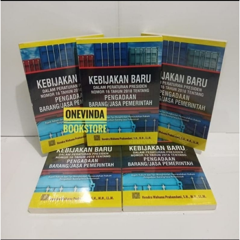 Jual BUKU KEBIJAKAN BARU DALAM PERATURAN PRESIDEN NOMOR 16 TAHUN 2018 ...