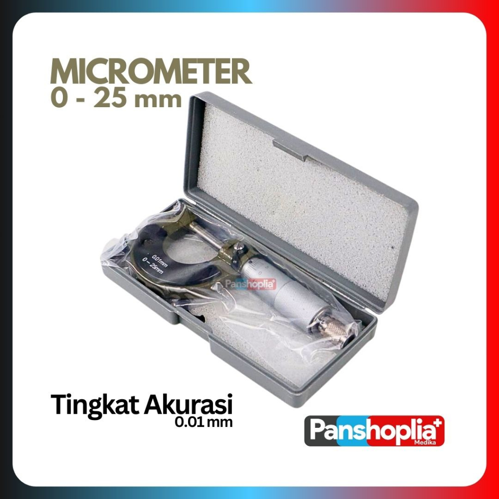 Jual Micrometer Mm Tingkat Akurasi Mm Mikrometer Manual