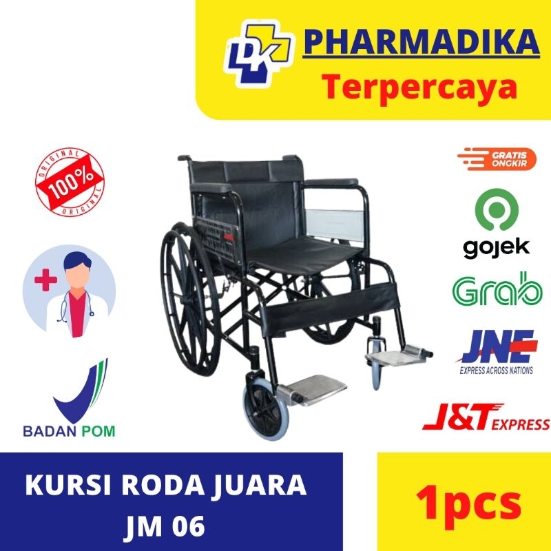 Jual KURSI RODA MERK JUARA JM 06 STAINLESS STEEL (Racing) | Shopee ...