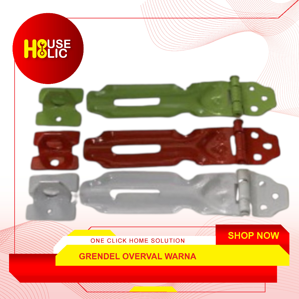 Jual Grendel Overval Engsel Gembok Kunci Pintu / Overpal Selot Slot ...