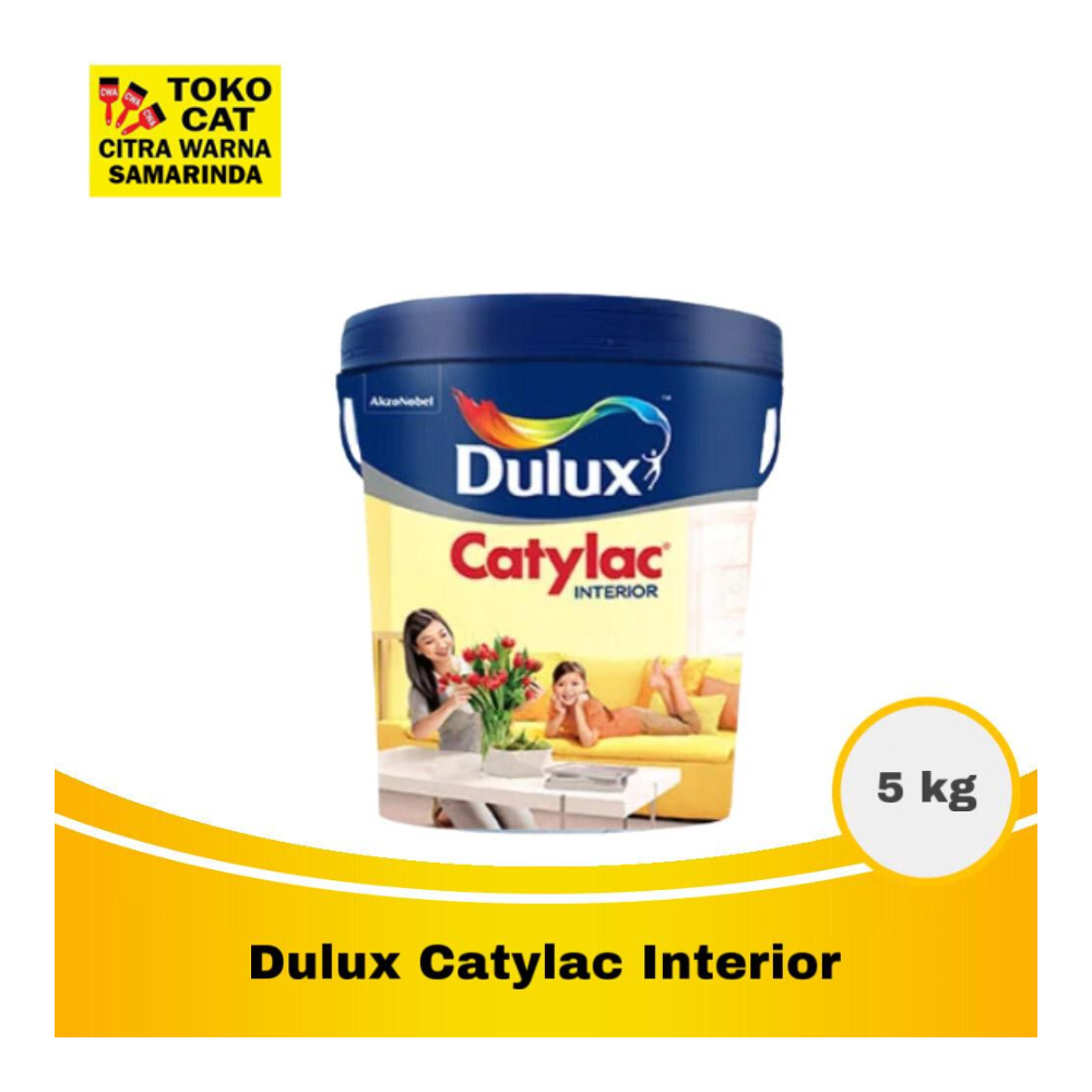 Jual Cat Tembok Interior Dulux Catylac 5 Kg Shopee Indonesia 2068