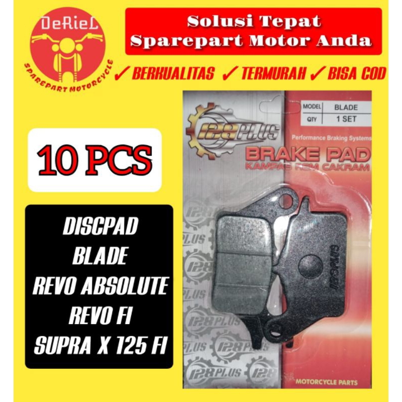 Jual Dispad Kampas Rem Cakram Paket Pcs Blade Revo Absolute Revo Fi