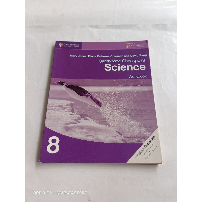 Jual BUKU CAMBRIDGE CHECKPOINT SCIENCE WORKBOOK 8 MARY JONES | Shopee ...