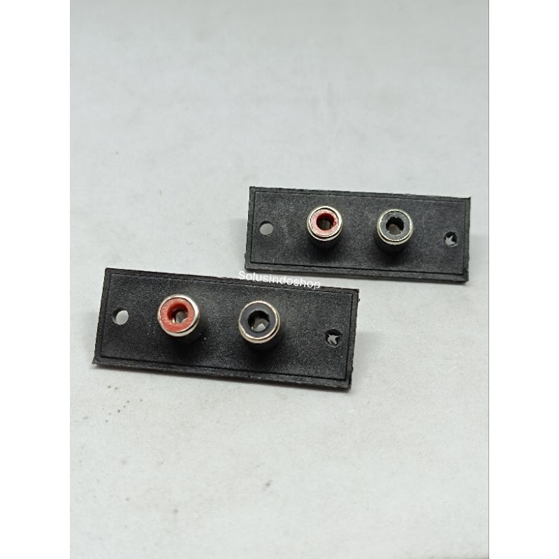 Jual Socket RCA 2 pin / soket rca terminal rca / Socket soket rca 2 pin ...