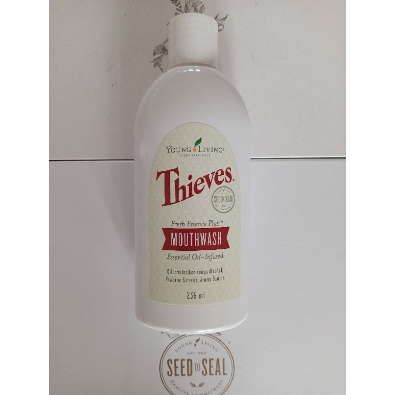 Jual YL thieves mouthwash young living obat kumur original, thieves