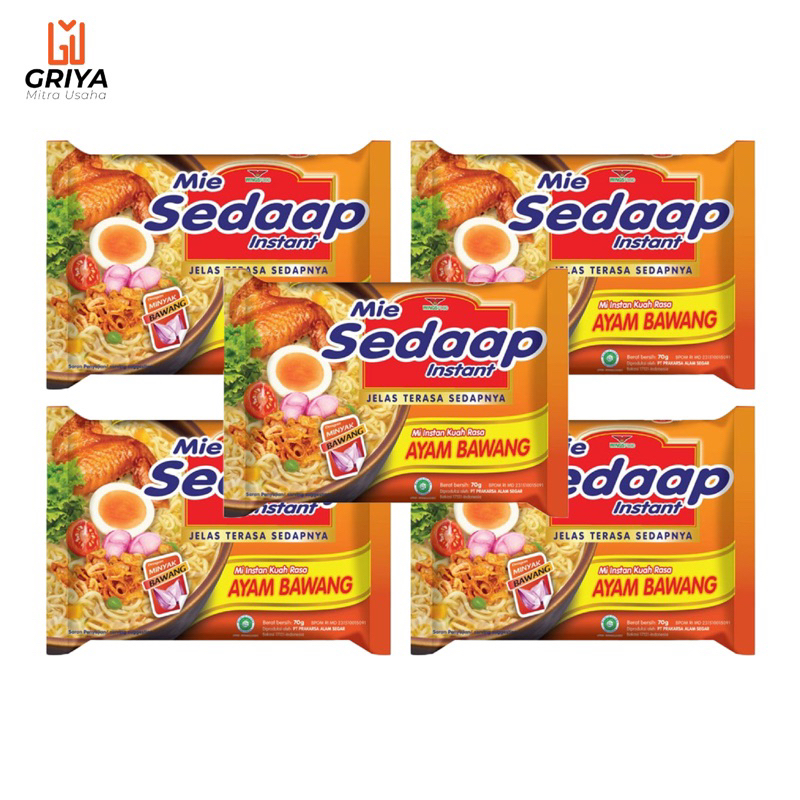 Jual Mie Sedap Ayam Bawang Isi 5 Pcs Shopee Indonesia