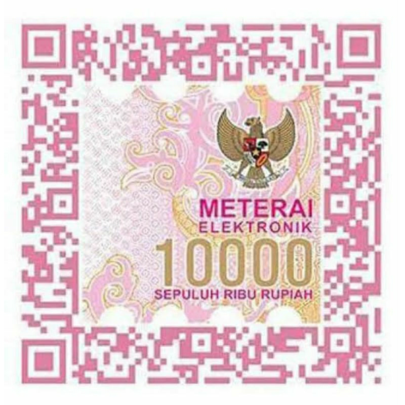 Jual E Materai 10000 Shopee Indonesia