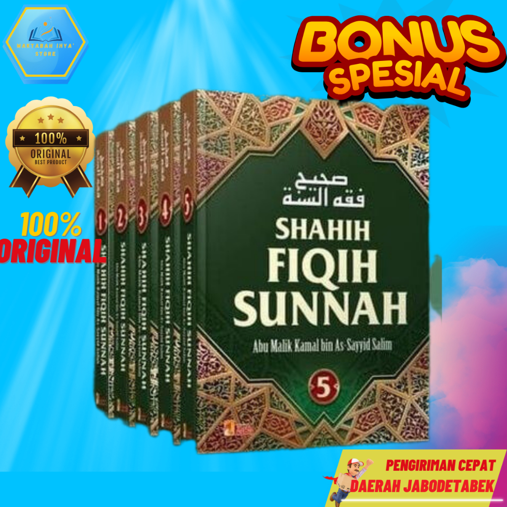Jual Buku Kitab Shahih Shohih Fiqih Fikih Sunnah Sunah Terjemah Bahasa