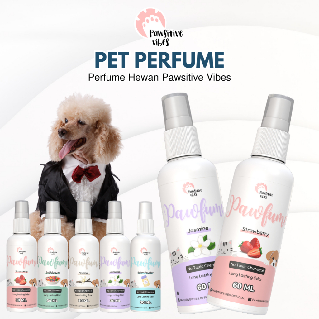 Jual Pawsitive Vibes Parfume Hewan Kucing Anjing Hamster Kelinci Non