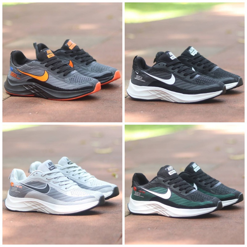 Sepatu Nike Zoom Import Cowok - Sepatu Running - Sepatu Sekolah - Sepatu  Sneakers Nike Flyknit - Sepatu Jogging