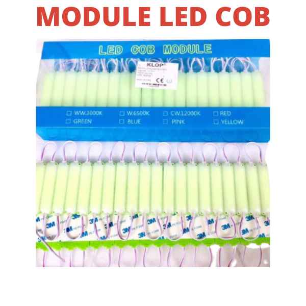 Jual Modul Lampu Led Module Cob V Mobil Motor Neon Shopee Indonesia