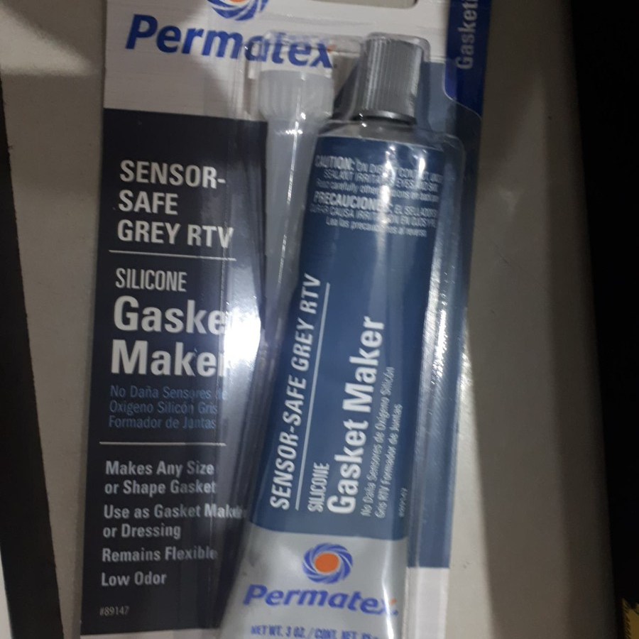 Jual permatex sensor safe grey RTV silicone gasket maker 89147 85gram Shopee Indonesia
