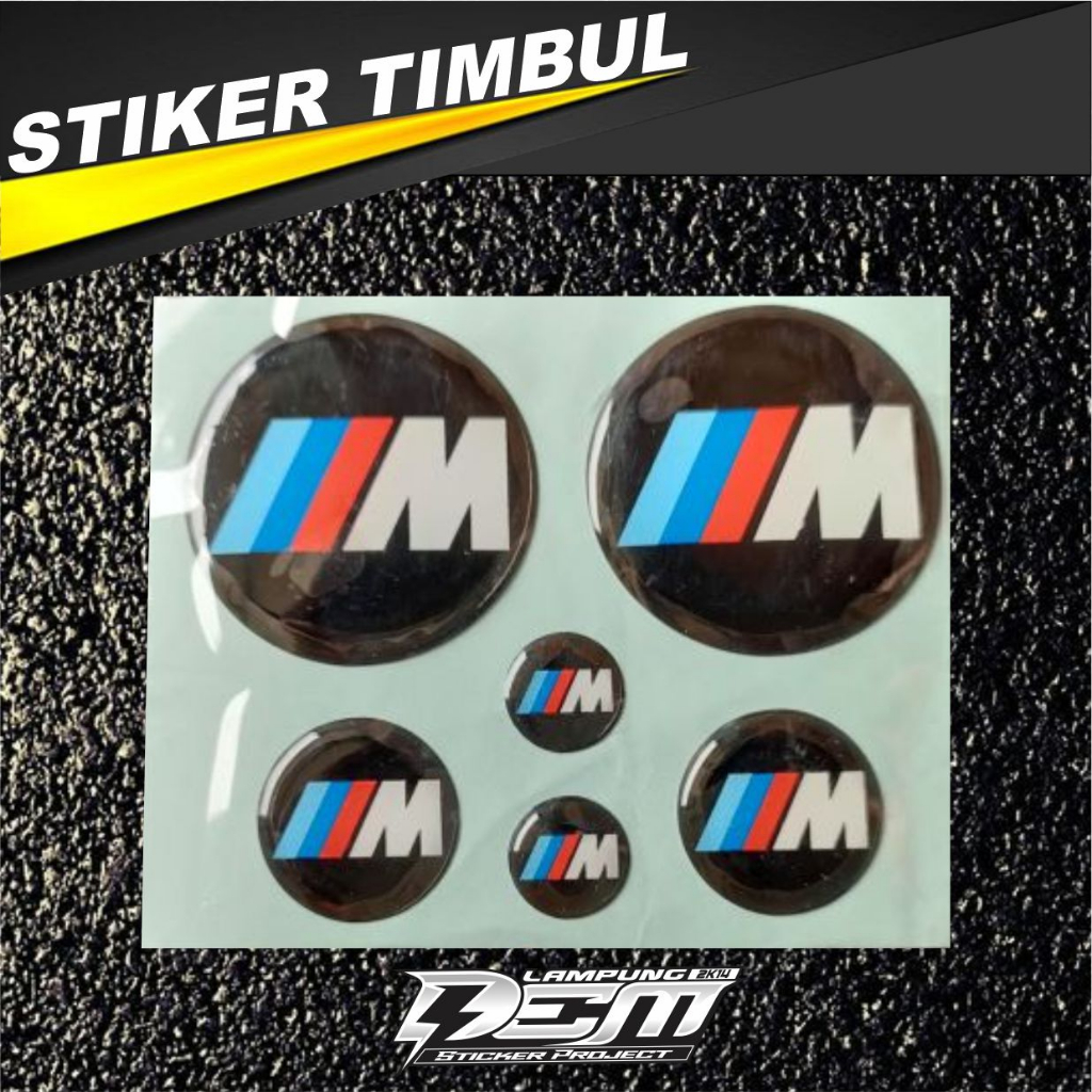 Jual Stiker Timbul Logo M Bmw Bulat Motor Yamaha Murah Shopee Indonesia