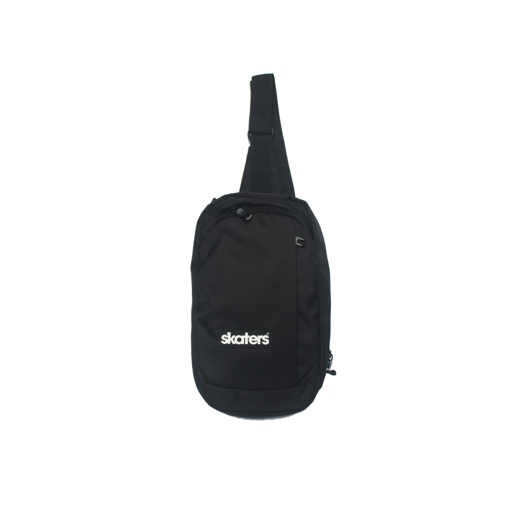 Jual SKATERS SLINGBAG | TAS SELEMPANG PRIA WI011 HITAM | Shopee Indonesia