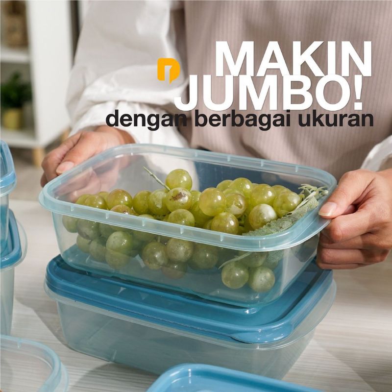 Jual Bambang Jumbo food container swt of 14pcs | Shopee Indonesia