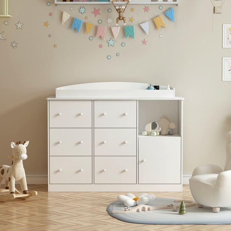 Jual Baby Tafel 6 Laci || Tempat Popok Bayi Minimalis Modern