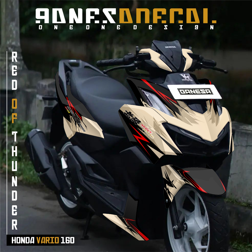 Jual Decal stiker Vario 160 New ABS/NON ABS fullbody Dekal Sticker