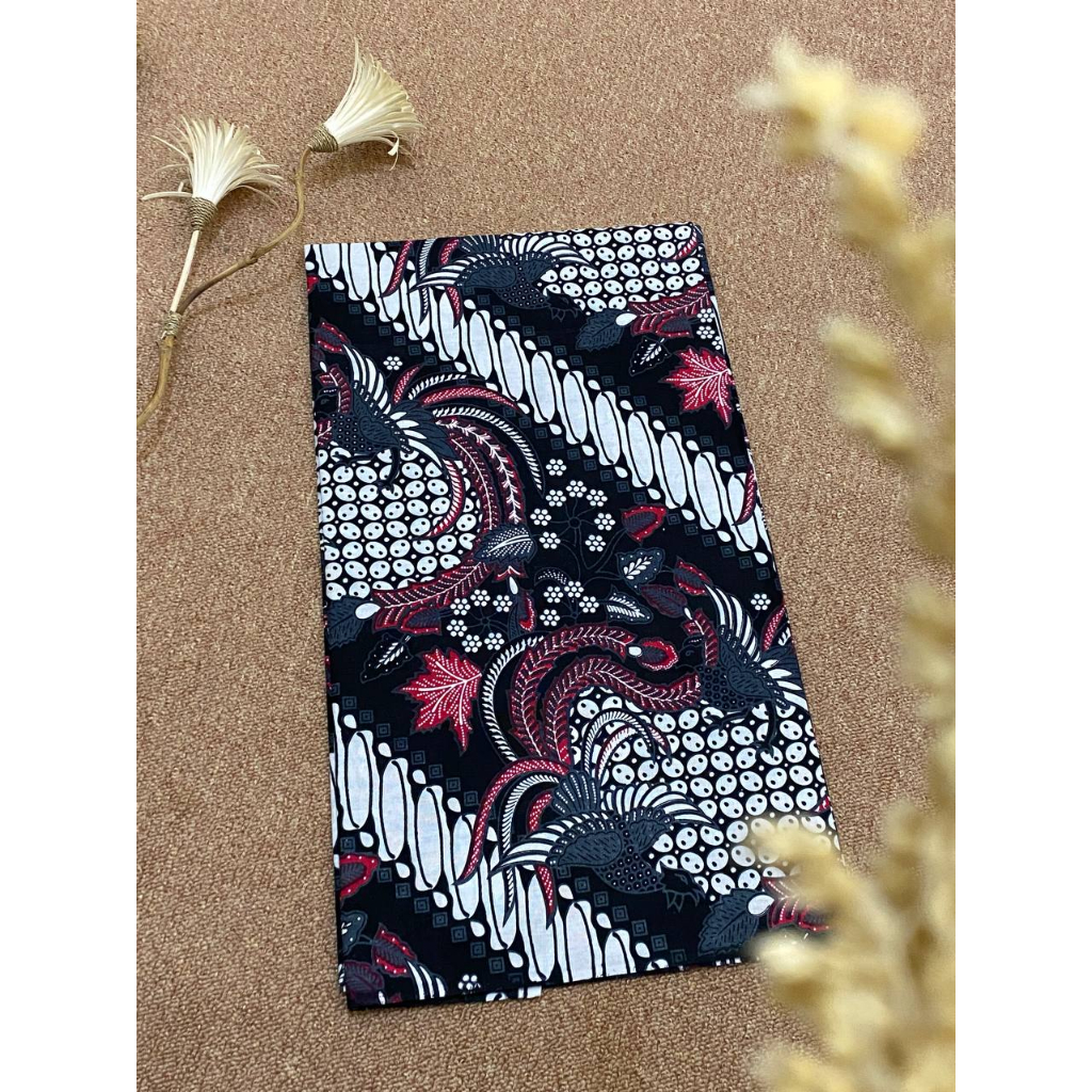 Jual Kain Batik Katun Motif Cendrawasih Mewah Meteran Ukuran Panjang Katun Prima Seragam 6536