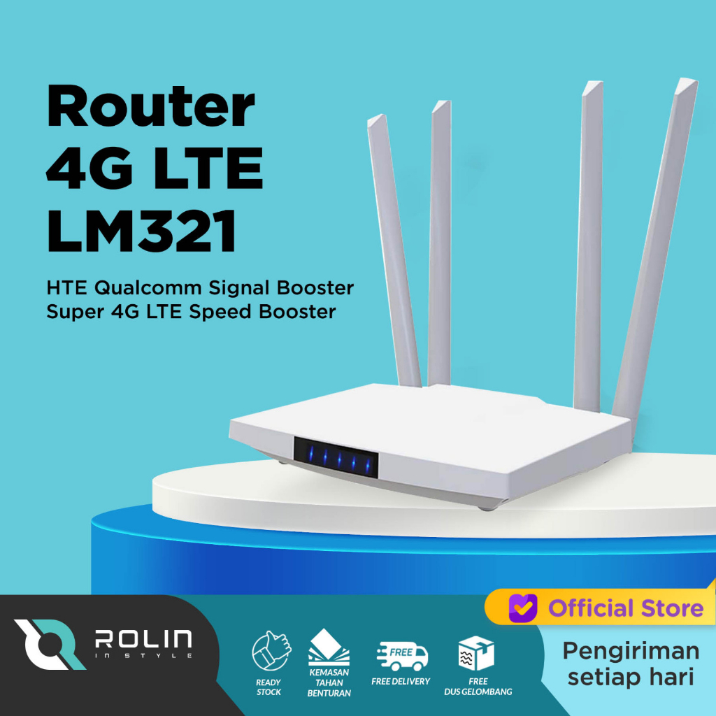 Jual Modem Router LM321 4G LTE Unlock ALL Operator GSM Band 1800MHz ...