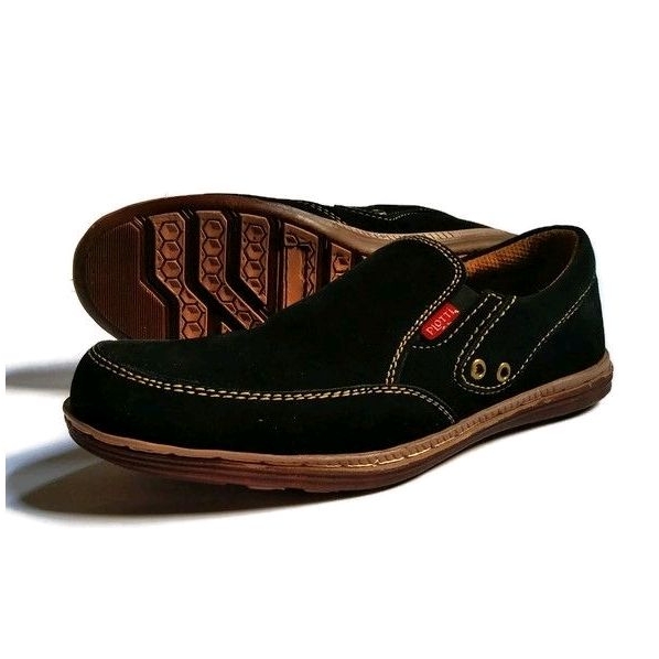 Jual Sepatu slip on casual pria/sepatu santai sol sudah dijahit ...