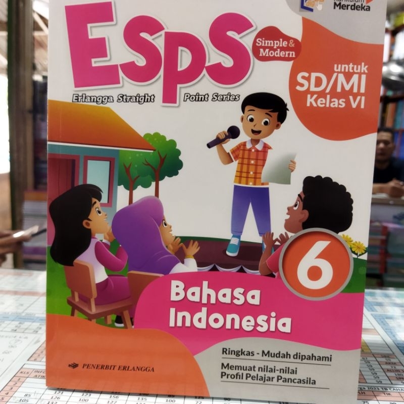 Jual BUKU ESPS BAHASA INDONESIA KELAS 6 KURIKULUM MERDEKA | Shopee ...