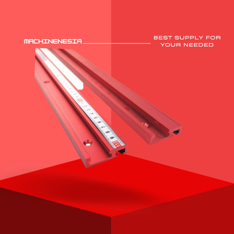 Jual MITER TRACK BAR SLIDER UNTUK ROUTER DAN TABLE SAW / T TRACK SLIDER