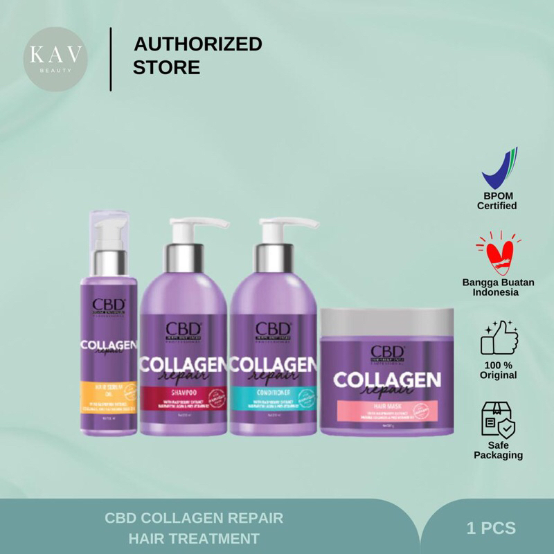 Jual CBD Collagen Repair Hair Treatment | Shopee Indonesia