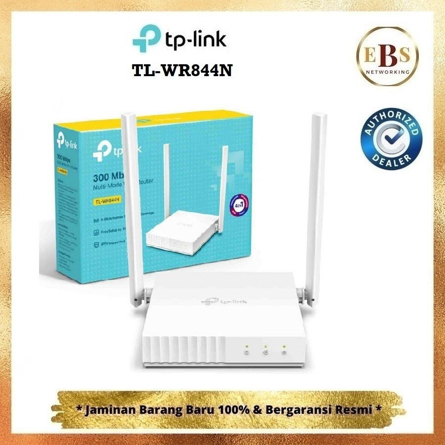 Jual Tp-Link TL-WR844N 300 Mbps Multi-Mode Wi-Fi Router 844N | Shopee ...