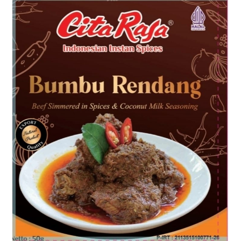 Jual Bumbu Rendang Cita Rasa (Khas Jawa Timur) | Shopee Indonesia