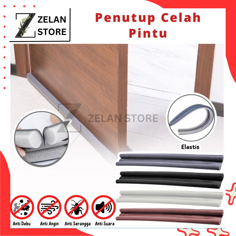 Jual Busa Penutup Celah Lubang Bawah Pintu Penghalang Debu Angin ...