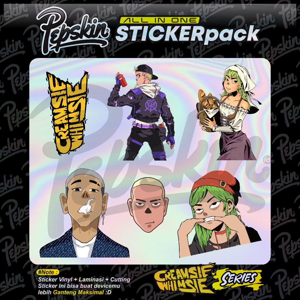 Jual Sticker pack Hologram CW | Shopee Indonesia