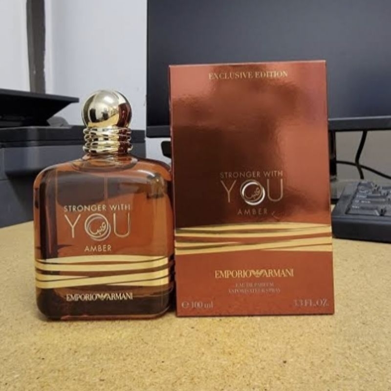 Jual Emporio Armani Stronger With You Amber - 100mL [PRODUCT] | Shopee ...