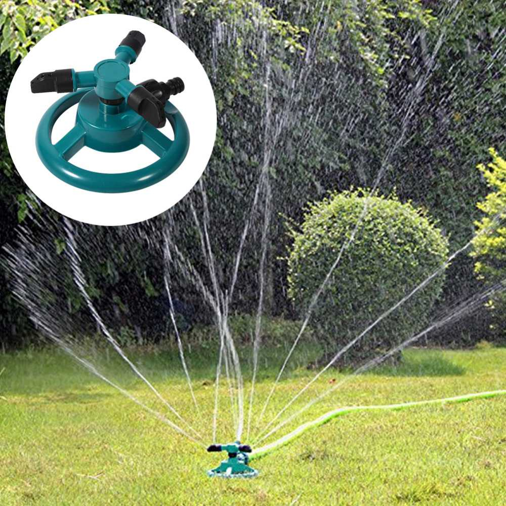 Round Sprinkler 3 head Air Taman 360 Derajat Full Set