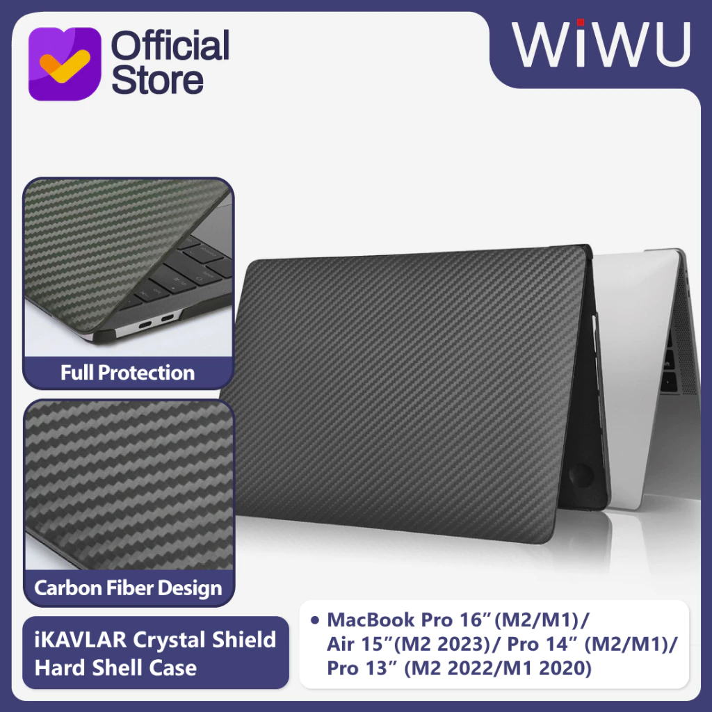 Wiwu case macbook air 13" / air 15" / pro 13"/ pro