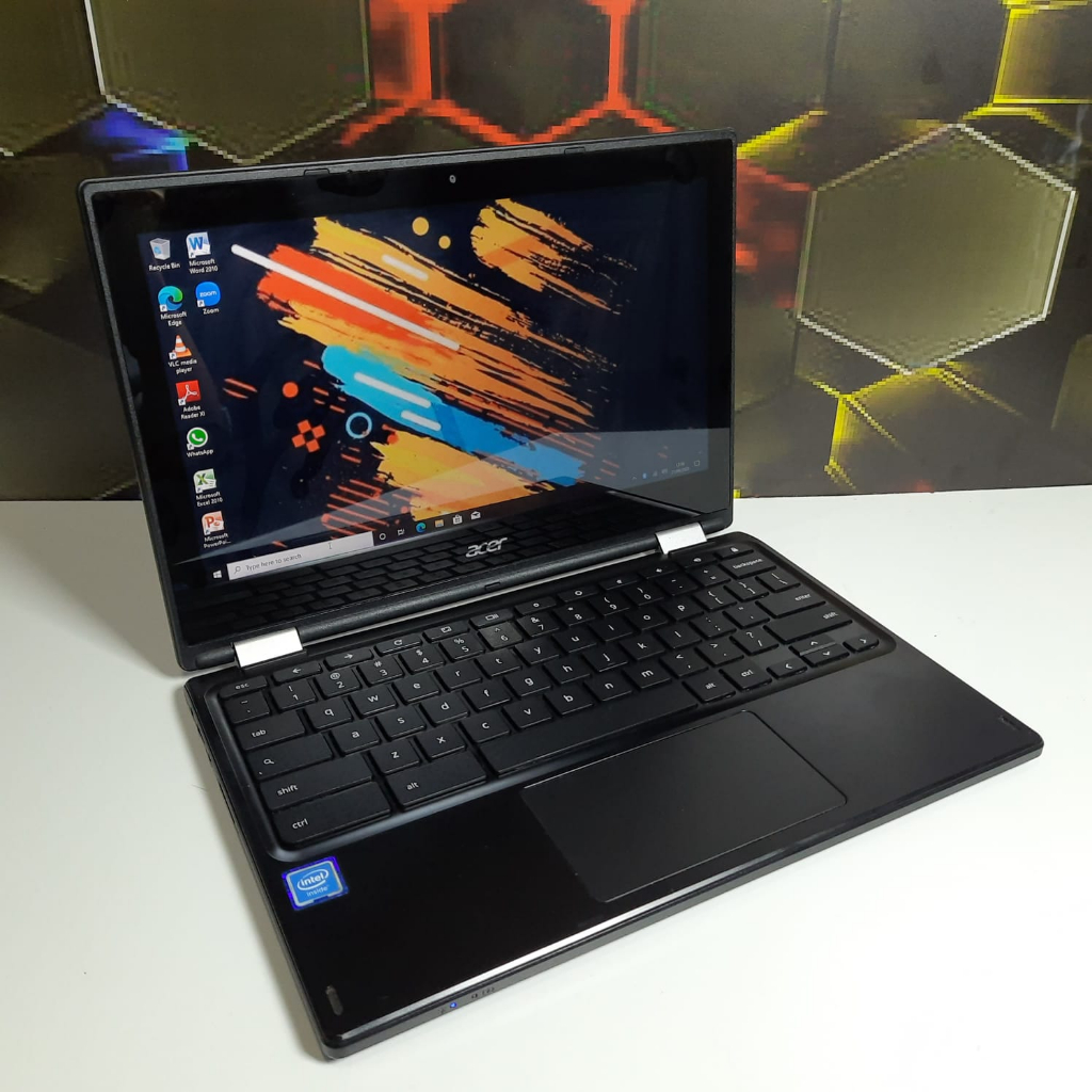 Jual Laptop Acer R11 Intel Celeron Ram 4GB SSD 32+128GB SD Card ...