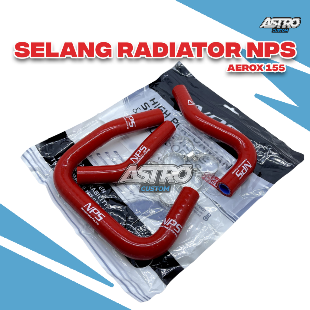 Jual Selang Radiator Nmax 155 Aerox 155 Plus Kleman NPS Slang Radiator ...