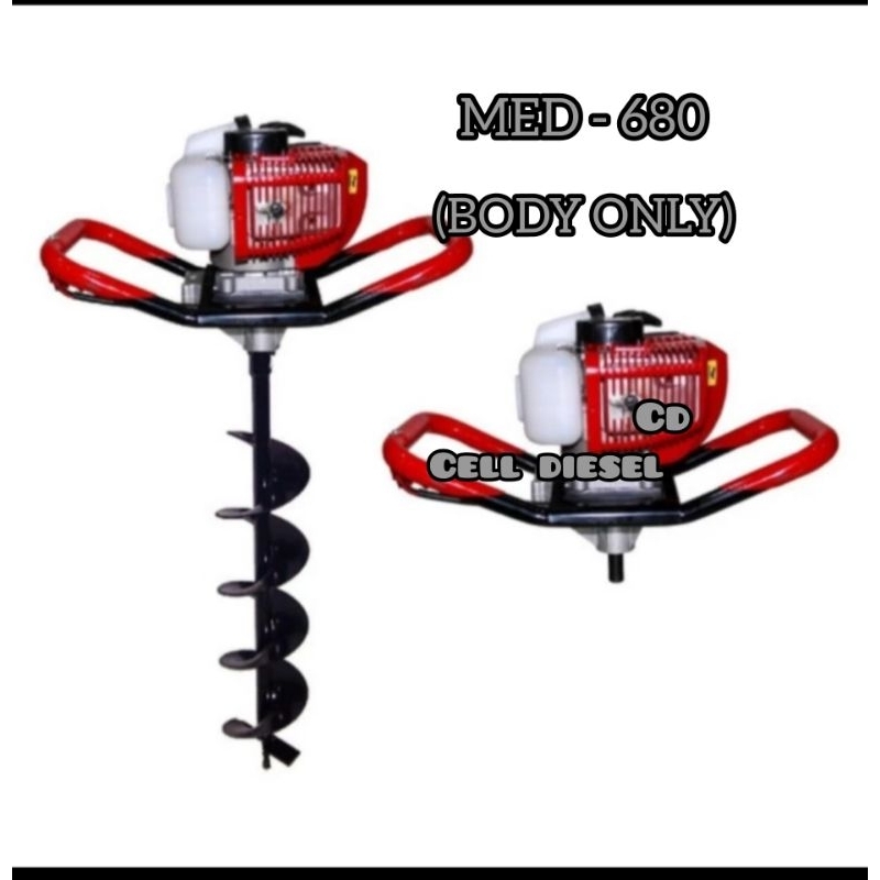 Jual Mesin Bor Tanah Biopori Matsumoto Earth Auger 2 Tak MED-680 MED680 ...