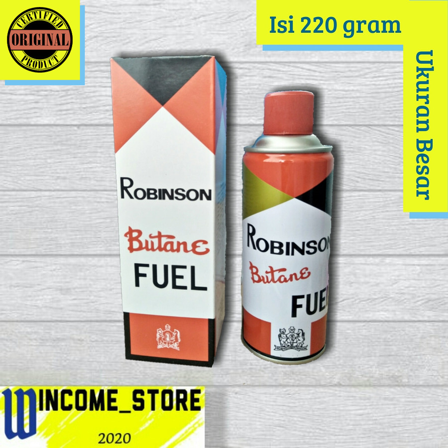 Jual Robinson Butane Fuel 220g /Isi Ulang Korek Api /Gas Butane Fuel ...