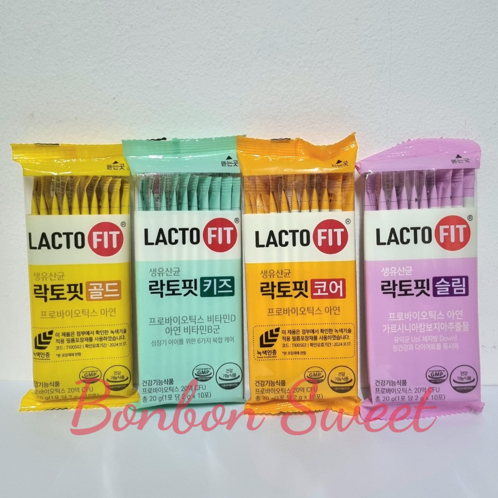 Jual Lactofit Probiotik Original Korea All Variant Gold/Core/Slim/Kids ...