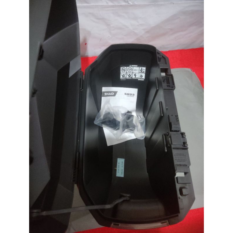 Jual BOX SAMPING ATAU SIDEBOX MOTOR SHAD SH23 TRAIL ALUMINIUM SILVER ...